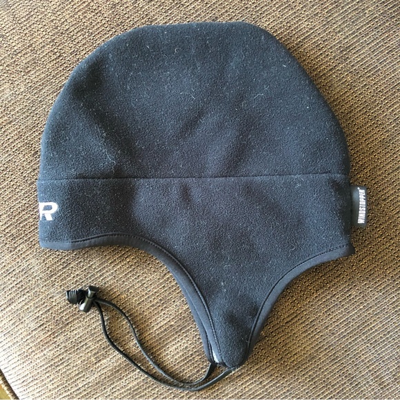 Outdoor Research Other - Outdoor Research Windstopper Ear Flap Peruvian Hat w/ Adjustable Cord Black Sz S